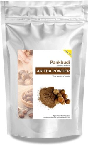 Fresh Herbal Areetha (Soapnut) Powder – 100gm for Shiny Hair