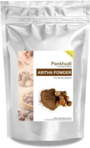 Fresh Herbal Areetha (Soapnut) Powder – 100gm for Shiny Hair