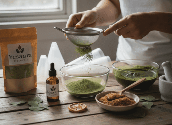 How to Make Henna Paste for a Bridal Henna Cone